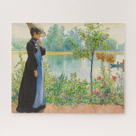 Karin bij de kust door Carl Larsson Legpuzzel (Horizontaal)