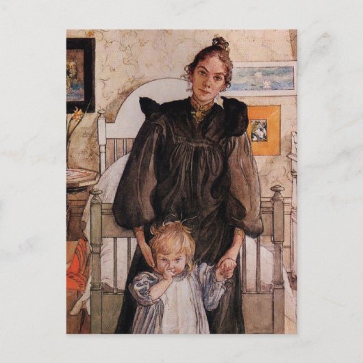 Karin en Kersti c1890 Briefkaart (Voorkant)