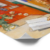 Karin Reading the Evening Poster (Hoek)