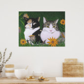 Kari's katten poster (Keuken)