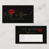 Karissa's aangepaste kaarten | Geen bewerkbare Sja Visitekaartje (Voorkant / Achterkant)