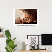 karkas van Brebeuf Jesuit door Francisco de Goya Poster (Thuiskantoor)