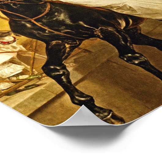 Karl Bryullov - A Rider Poster (Hoek)