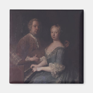 Karl-Heinrich Graun en zijn vrouw Anna-Louise Magneet