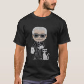 KARL LAGERFELD" T-Shirt (Devant)