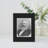 Karl Marx Briefkaart (Staand voorkant)