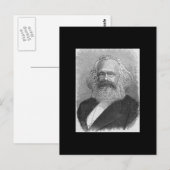 Karl Marx Briefkaart (Voorkant / Achterkant)