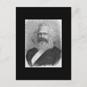 Karl Marx Briefkaart