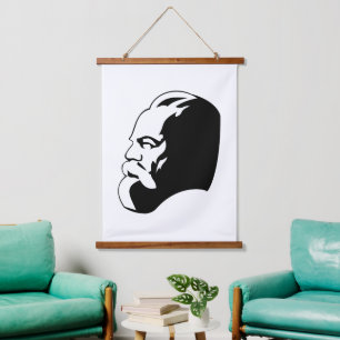 Karl Marx, Communisme, Socialisme, Sovjet-Unie Hangend Wandkleed