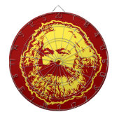 Karl Marx Dartboard Dartbord (Voorkant)