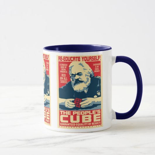 Karl Marx - De volkskubus: OHP-Mok Mok (Rechts)
