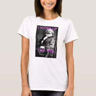 Karl Marx I werd opgewekt als dit Shirt