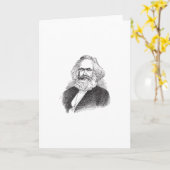Karl Marx  Kaart (Gele Bloem)