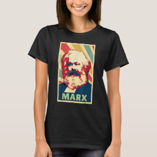 Karl Marx  kleuren T-shirt