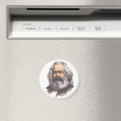 Karl Marx Magnet Magneet (Insitu (Vaatwasser))