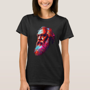Karl Marx Marxisme Socialisme Communisme Politiek T-shirt