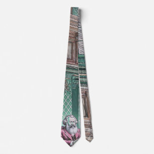 Karl Marx (Oprichter van het Marxisme) cadeau Stropdas