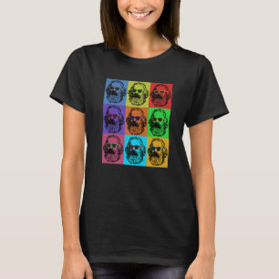Karl Marx Pop Revolutie Filosoof Docent T-shirt