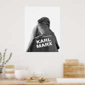 Karl Marx Poster (Keuken)