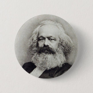 Karl Marx Ronde Button 5,7 Cm