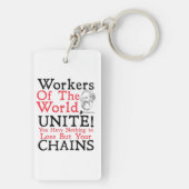 Karl Marx Sleutelhanger (achterkant)
