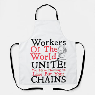 Karl Marx Socialism Apron Schort