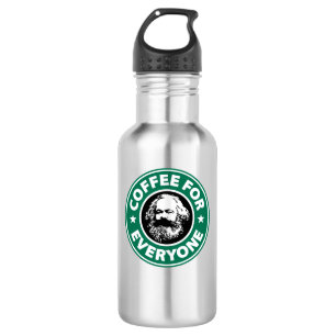 Karl Marx - Socialistische Coffee Waterfles