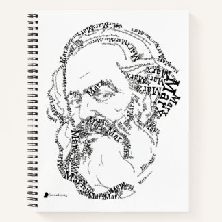 Karl Marx Spiral-laptop Notitieboek