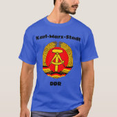 Karl Marx Stadt, DDR, Oost-Duitsland, DDR - Chemni T-shirt (Voorkant)