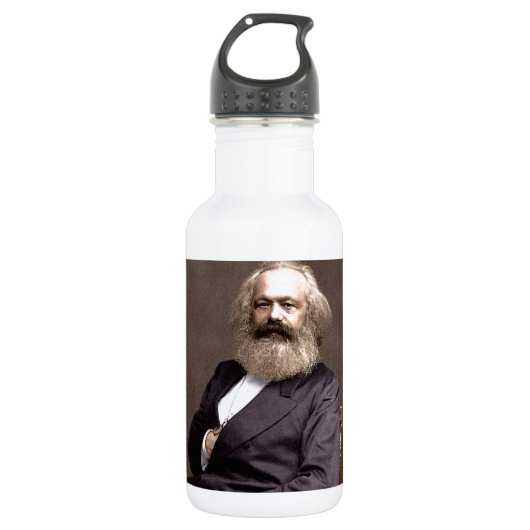 Karl Marx Waterfles (Voorkant)