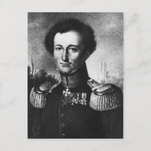 Karl von Clausewitz Briefkaart