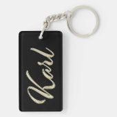 Karl Whitegold Porte-clés (Dos)