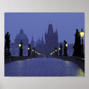 Karlsbrug Praag Poster