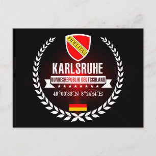 Karlsruhe Briefkaart