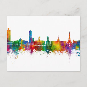 Karlsruhe Germany Skyline Briefkaart