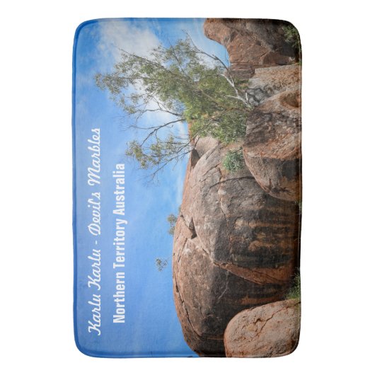 Karlu Karlu "Devil's Marbles" Badmat (Voorkant Verticaal)