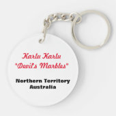 Karlu Karlu "Devil's Marbles" Sleutelhanger (Achterkant)