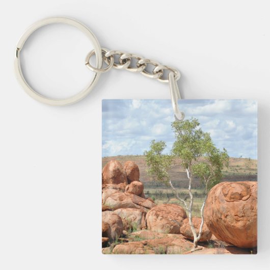 Karlu Karlu "Devil's marbles" Sleutelhanger (Voorkant)
