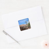 Karlu Karlu "Devil's Marbles" Vierkante Sticker (Envelop)