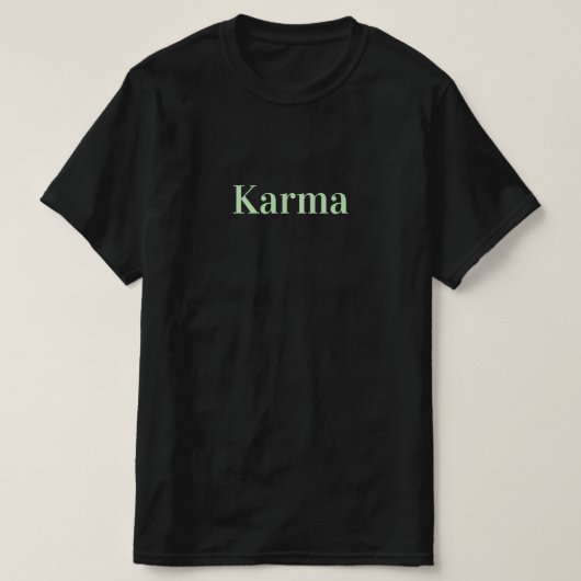 Karma 001 t-shirt (Design voorkant)
