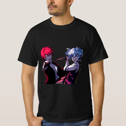 Karma Akabane Nagisa Shiota T-shirt (Voorkant)