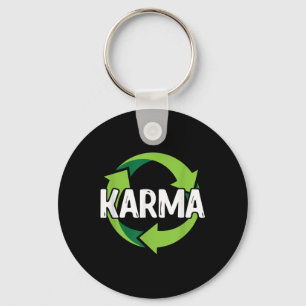 Karma Bestemming Meditatie Recycling Milieu P Sleutelhanger