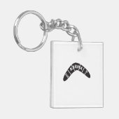 Karma Boomerang Sleutelhanger (Voorkant Links)