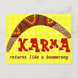 Karma briefkaart