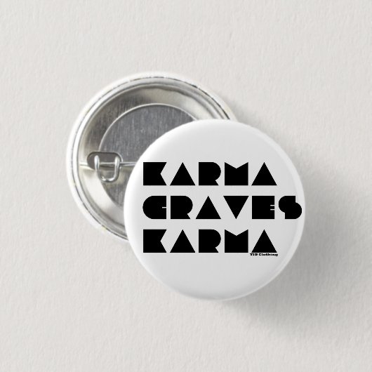 Karma Button (Voorkant /achterkant)
