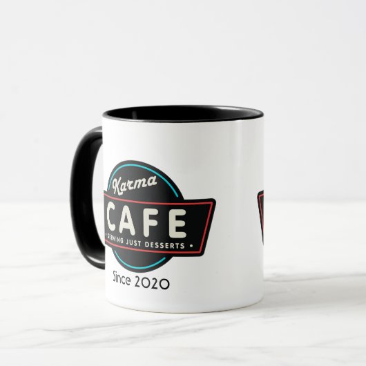 KARMA CAFE MUG (Devant gauche)