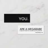 Karma Cards Mini Visitekaartje (Voorkant / Achterkant)