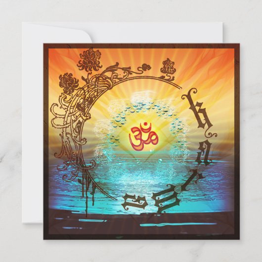 KARMA - Carte, Invitation (Devant)