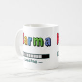 Karma Chargement... Café Mug (Devant gauche)
