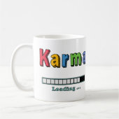 Karma Chargement... Café Mug (Gauche)